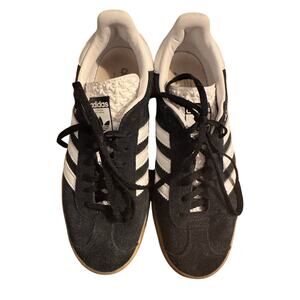 Adidas Originals Gazelle Bold Women's Shoes Sneakers Black/White Size 8